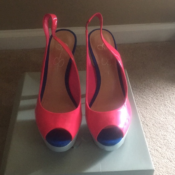 Jessica Simpson | Shoes | Jessica Simpson Heels Multicolor | Poshmark
